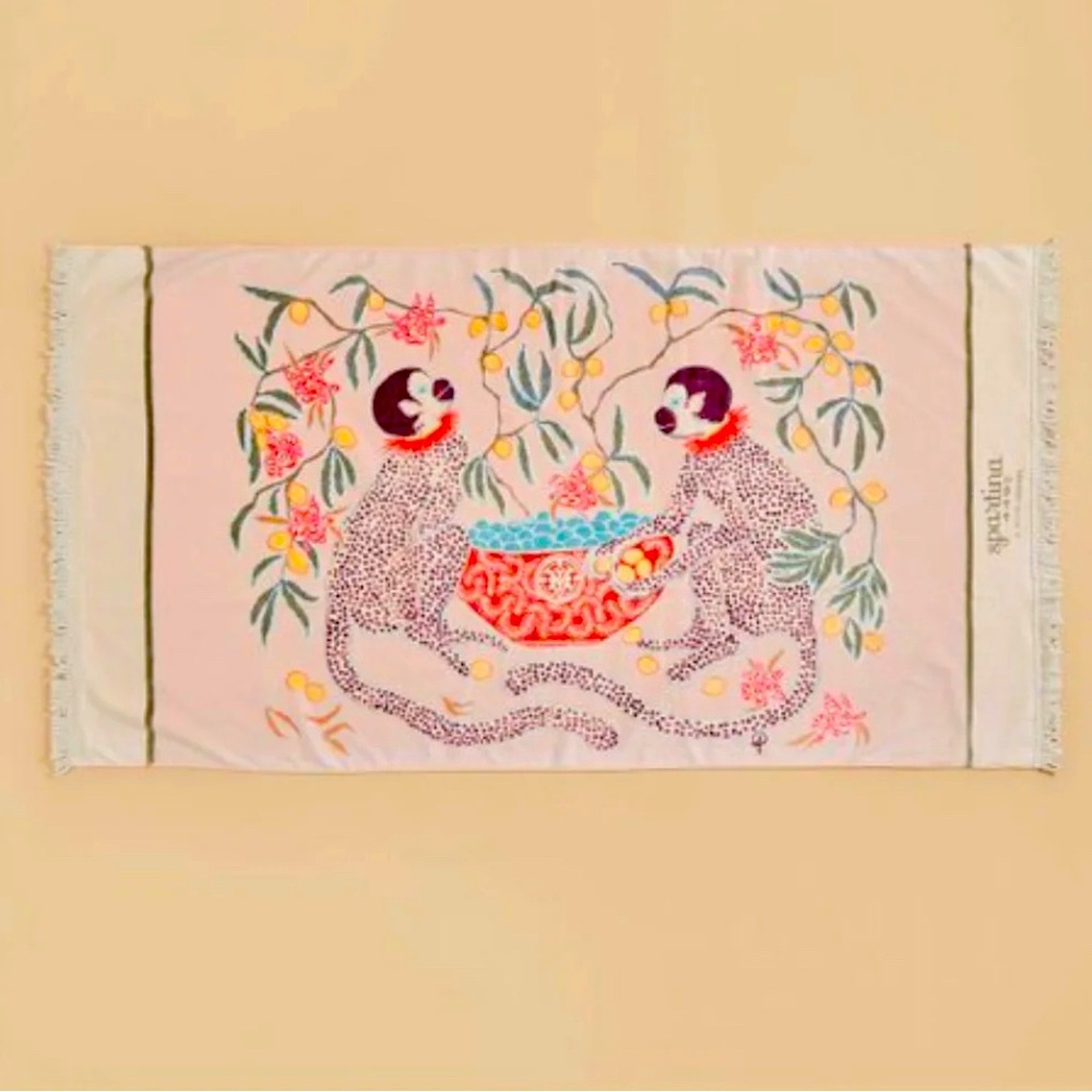 NWT Spartina PG Monkey Island Beach Towel